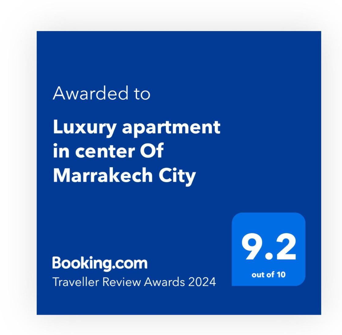 Luxury In Center Of Marrakech Appartement Marrakesh